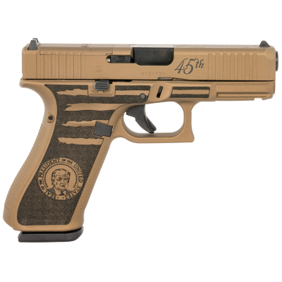 Glock G45 Gen5 MOS Compact Frame 9mm Luger 17+1 4.02" Black GMB Barrel, MOS Cut