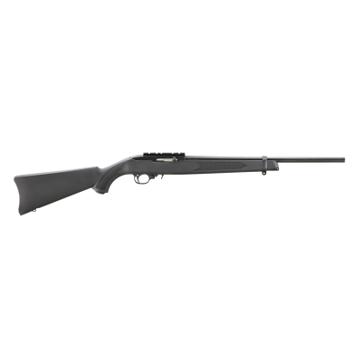 Ruger 10-22 Carbine 22 LR 10+1, 18.50" Satin Black Alloy Steel Barrel, Satin Black Picatinny Rail Steel Receiver, Black Synthetic Fixed Stock