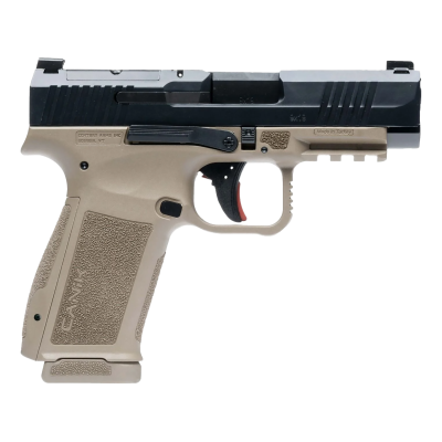 Canik Mete MC9LS 9mm – 17+1, 3.64" Barrel, FDE Polymer Frame, Black Nitride Slide