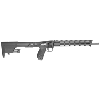 Smith & Wesson M&P FPC Folding 22 LR 20+1 16.25" Black Threaded Barrel, Black Polymer Receiver w/Picatinny Rail, M-LOK Handguard
