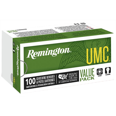 Remington Ammunition Umc, Rem 23753 L9mm1b   Umc 9mm Vp      115jhp    100-6