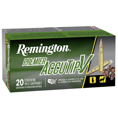 Remington 223 55gr Premier Accutip-V 20rd Box