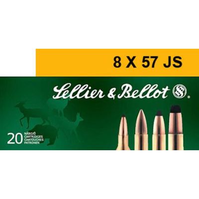 Sellier & Bellot 8x57mm JS Mauser 196gr FMJ 20rd Box
