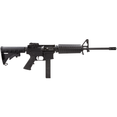 Colt M4 Carbine 9mm Luger 16.10" 32+1 Black Rec/Barrel Black 4 Position Collapsible Stock Black Polymer Grip Right Hand
