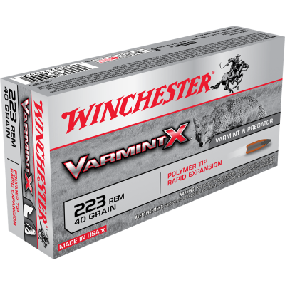 Winchester Ammo Varmint X, Win X223p1        223     40 Vrmt            20-10