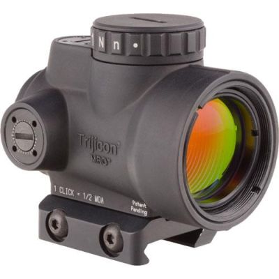 Trijicon Mro 1x25 Adj Green - Dot Sight 2.0 Moa W-low Mount
