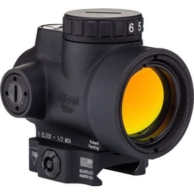 Trijicon Mro 1x25 Adj Green - Dot 2.0 Moa W-low Qr Mount
