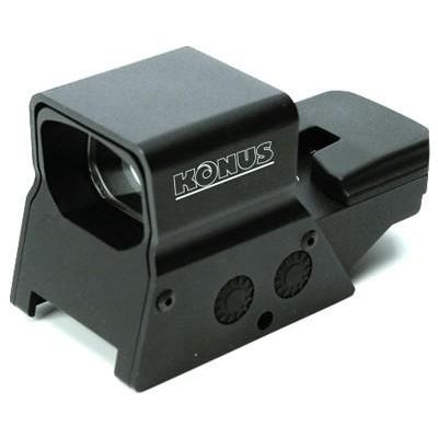 Konus Red-GM Dot Sightpro R8 - 2-5 MOA 1x27 8-reticle Dual Rail
