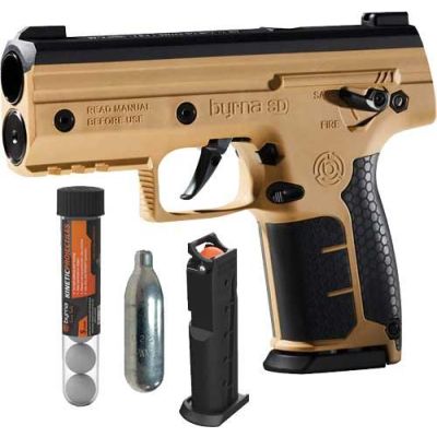 Byrna Sd Basic Kenetic Kit - Tan W-1mag-1co2-5 Prjctls