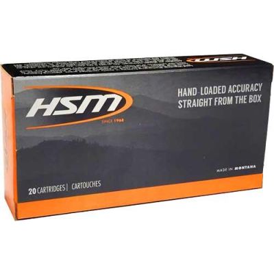 HSM 223 WSSM 55gr Hornady - V-max 20rd Box