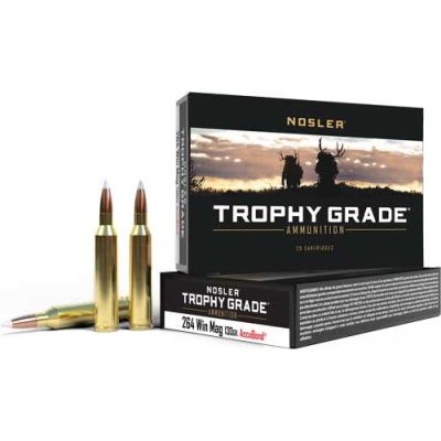 Nosler Trophy Grade 264 Win Mag 130gr 20rd Box