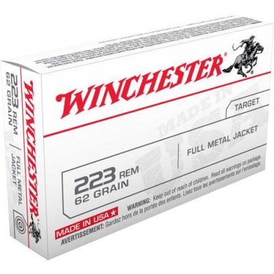 Winchester Usa 223 Remington - 20rd 50bx-cs 62gr Fmj