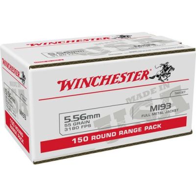 Winchester Usa 5.56x45 Case - Lot 55gr Fmj 600rd Case