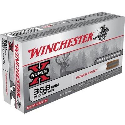 Winchester Super-X 358 Win 200gr Power Point 20rd Box