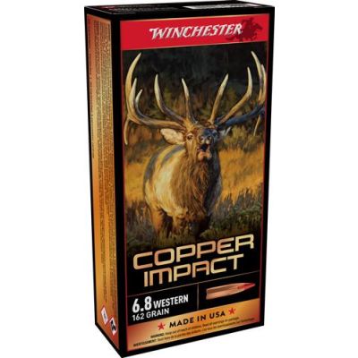 Winchester Deer XP 6.8 Western 162gr Copper Impact 20rd Box