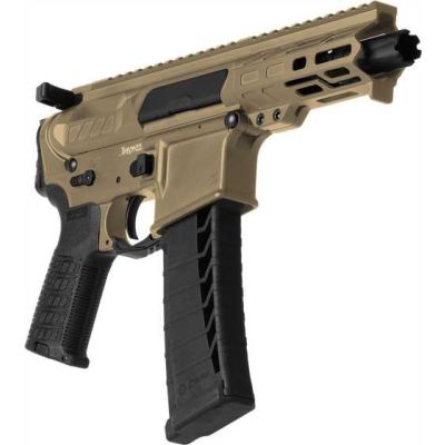 Cmmg Pistol Banshee Mk4 .22lr - 4.5" 25rd End Cap Coyote Tan
