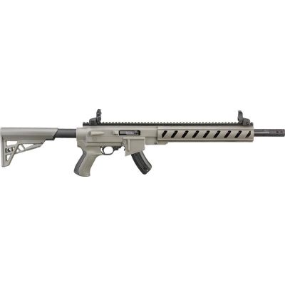 Ruger 10-22 .22lr w/ATI Ar-22 - Grey Collapsible Stock 15sh