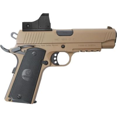 Girsan Mc1911c Commander - 9mm Adj. Sgt W-optic FDE