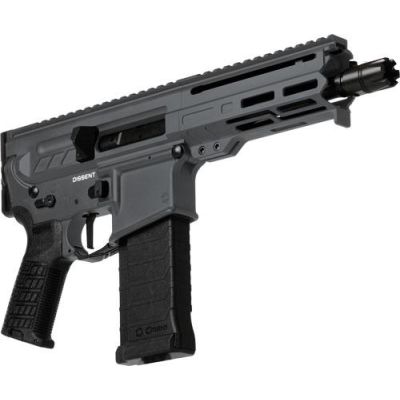 Cmmg Pistol Dissent Mk4 5.7x28 - Mm 6.5" 32rd Sniper Grey