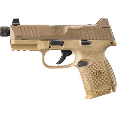 Fn 509 Compact Tactical 9mm - 2-10rd Ns FDE