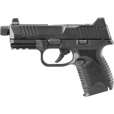 Fn 509 Compact Tactical 9mm - 1-24rd 1-12rd Ns Blk-blk