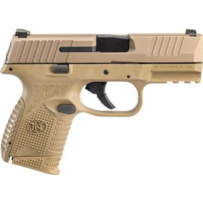 FN 509 Compact 9mm Luger - 1-12rd 1-15rd FDE
