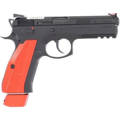 CZ 75 SP-01 Competition 9mm - 21-shot Black Red Grips