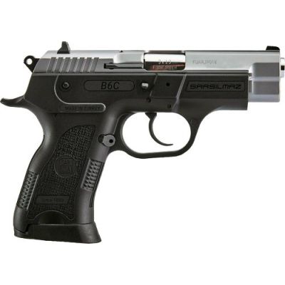 SAR USA B6c Compact Pistol 9mm - 3.8" Barrel 13rd Mag Stainless