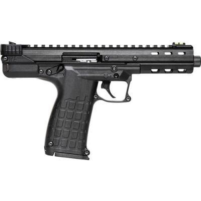 Kel-tec CP33 .22LR 33+1, 5.50" All Black Ported, Serrated/Optic Ready Slide
