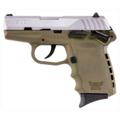 Sccy Cpx1 Pistol Dao 9mm - 10rd SS-FDE Manual Safety