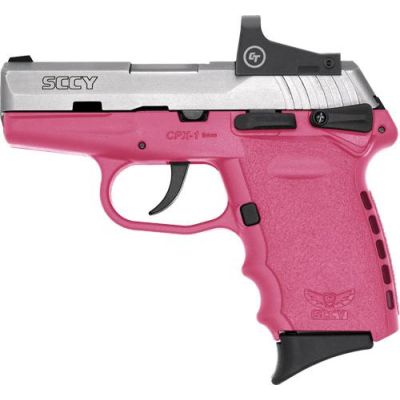 Sccy Cpx1 W-red Dot Dao 9mm - 10rd SS-pink W-safety
