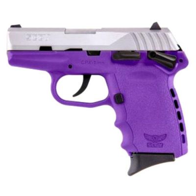 Sccy Cpx1 Pistol Dao 9mm - 10rd SS-purple Manual Safety