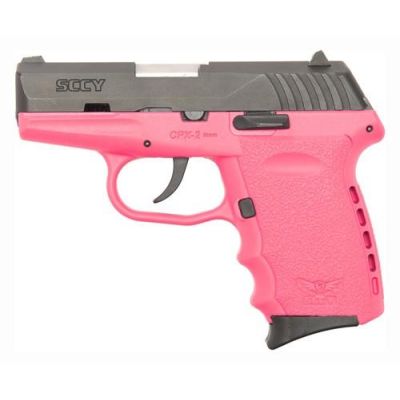 Sccy Cpx2 Pistol Dao 9mm - 10rd Black-pink W-o Safety