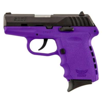 Sccy Cpx2 Pistol Dao 9mm - 10rd Black-purple W-o Safety