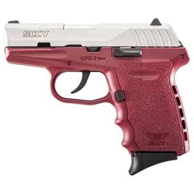 Sccy Cpx2 Pistol Dao 9mm - 10rd SS-crimson W-o Safety