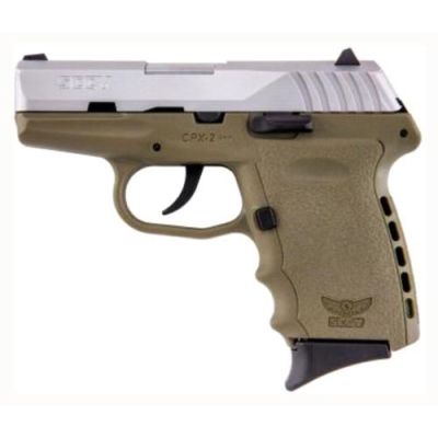 Sccy Cpx2 Pistol Dao 9mm - 10rd SS-FDE W-o Safety