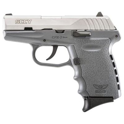 Sccy Cpx2 Pistol Dao 9mm - 10rd SS-sniper Gray W-o Safety