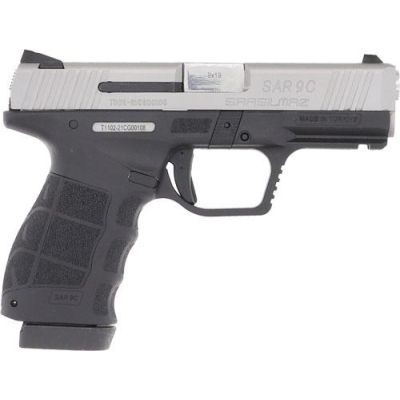 SAR USA SAR9C 9mm Compact - 4" 2-15rd Stainless