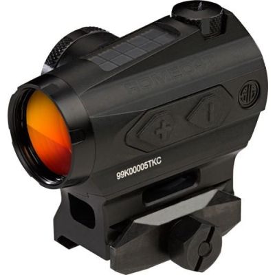 Sig Optics Red Dot Romeo 4T - 2 MOA Circle Dot Solor Black