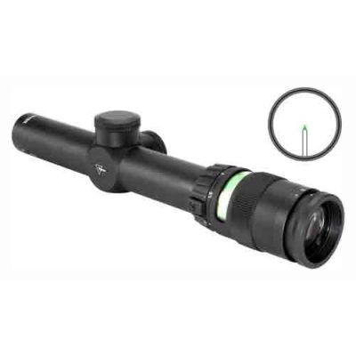 Trijicon Accupoint 1-4x24 30mm - Bac Green Triangle Post
