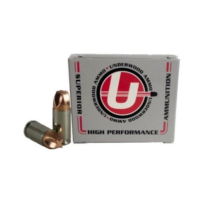 UNDERWOOD AMMO 9MM LUGER +P+ 90GR. XTREME DEFENDER 20-PACK
