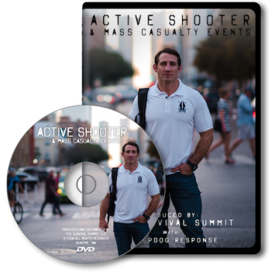 Active Shooter and Mass Casualty Events DVD by Sheepdog Response/ Tim Kennedy