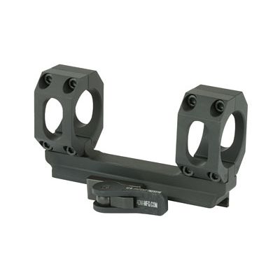 American Defense Mfg. Quick Release Picatinny Mount Fits 30MM Scope, Black