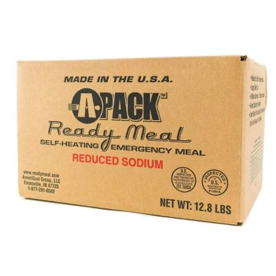 Ameriqual A-Pack Ready Meals MRE Pallet - 48 Cases per Pallet - 12 Meals per Case