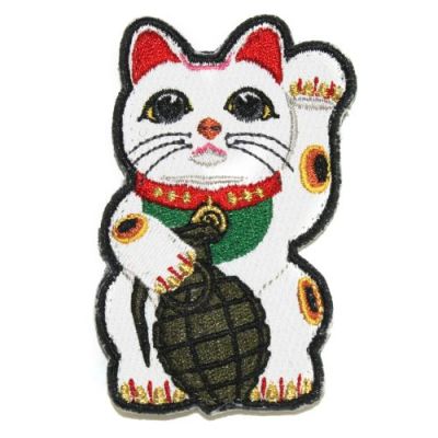 Maneki Grenade - Lucky Cat Patch