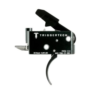 Triggertech Adaptable AR Primary Trigger PVD Black Curved