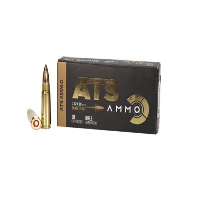 ATS Ammo 7.62x39mm M67 124gr FMJ - Free Shipping!!