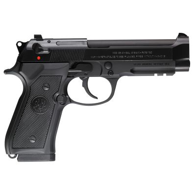 Beretta USA 92 A1 Standard Single/Double 9mm Luger 4.9" 17+1 Black Synthetic Grip Black Bruniton