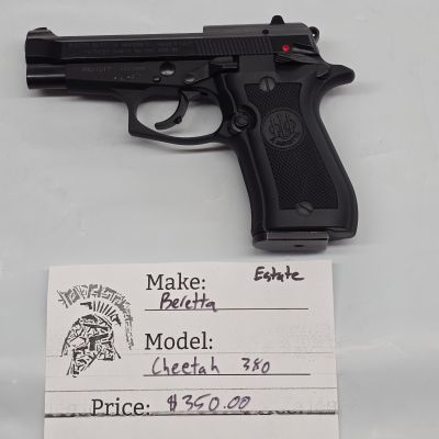 USED Beretta 84FS Cheetah · .380 ACP · 13+1 Rounds · 4" Barrel · Blue/Black