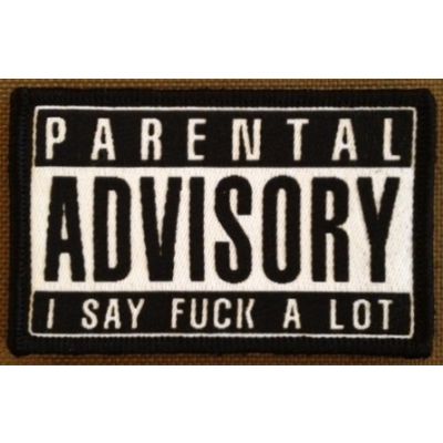 Parental Advisory Patch